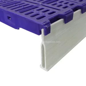 Vigas de soporte hueco para listones de cerdo