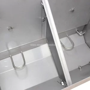 Alimentadores de cerdo de guardería de acero inoxidable