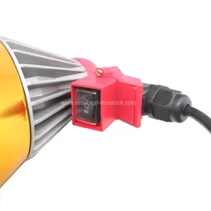 Soporte de lámpara de calor para ganado