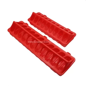 Flip de plástico - Principais alimentadores de aves