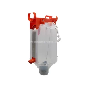 Dispensadores de alimentación de siembra de plástico