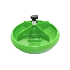 Alimentador de lechón de plástico dividido