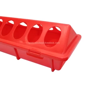 تغذية حوض الدواجن البلاستيكية