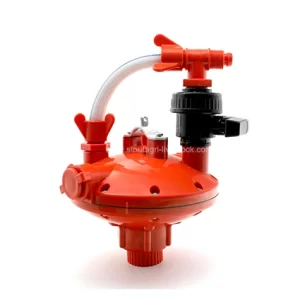 Regulator ciśnienia w układzie wodnym dla drobiu