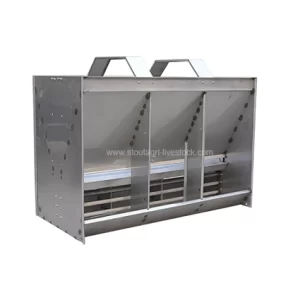 Stainless Steel Wean-to-Finish Pig Feeders