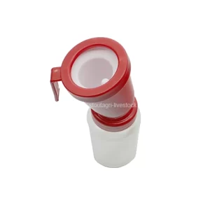 Copa de inmersión en el pezón para vaca