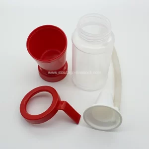 Copa de inmersión en el pezón para vaca