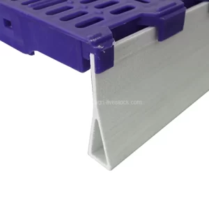 Vigas de soporte triangular para listones de cerdo