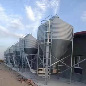 صوامع التغذية من الصلب المجلفن