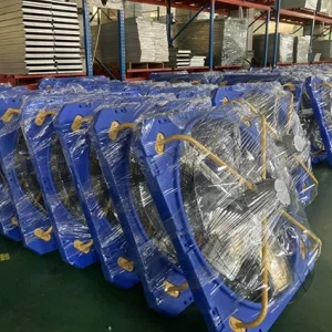 مروحة سقيفة البقر البلاستيكية