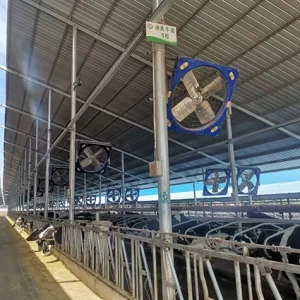 مروحة سقيفة البقر البلاستيكية