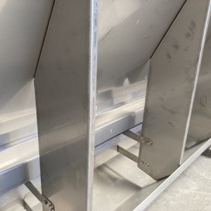 Alimentatori umidi/secchi in acciaio inossidabile per suini da ingrasso