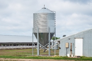 صوامع التغذية من الصلب المجلفن